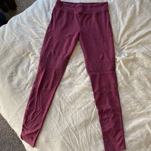 BP Maroon stylish leggings